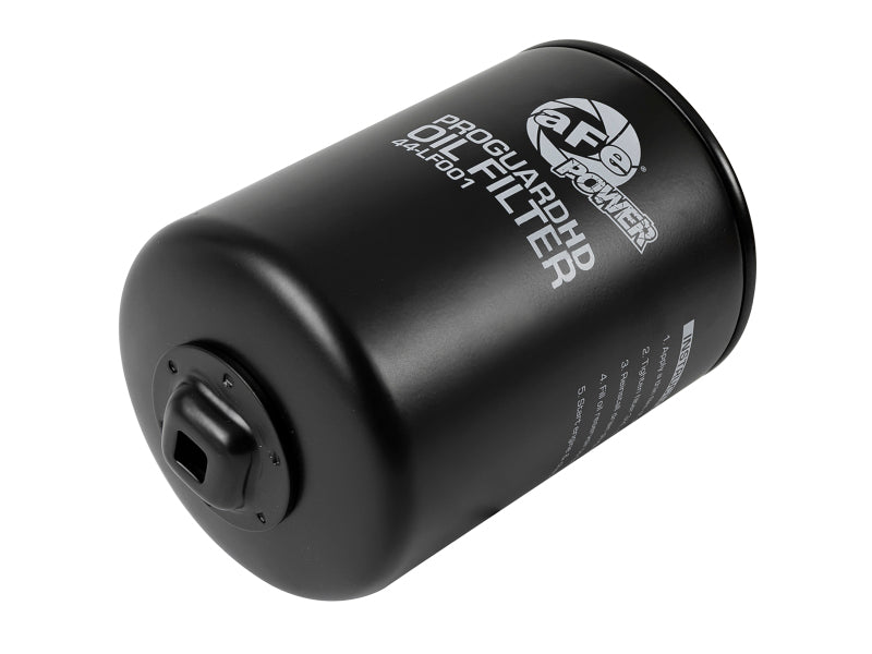 aFe ProGuard D2 Oil Fluid Filter | GM Diesel Trucks V8-6.6L (01-11) (44-LF001)