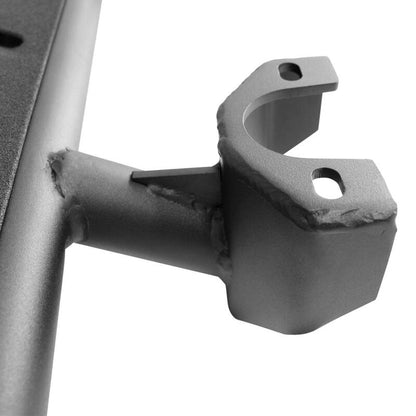 Westin Textured Black Triple Tube Rock Rail Steps: Jeep Wrangler (07-17) / Wrangler JK (18)