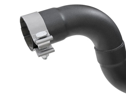 AFE Rebel Series Axle-Back Exhaust System (Black Tips): Jeep Wrangler JL 2018 - 2025 (2.0L I4 / 3.6L V6)