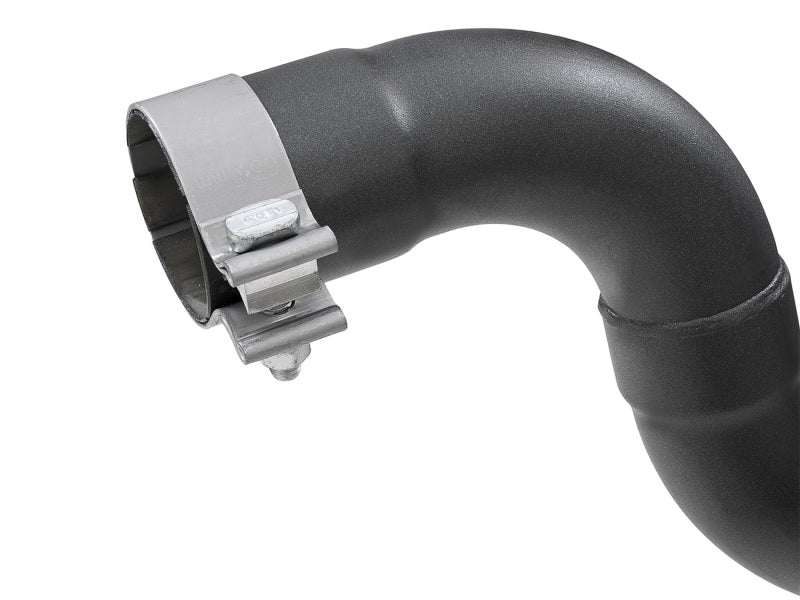 AFE Rebel Series Axle-Back Exhaust System (Black Tips): Jeep Wrangler JL 2018 - 2025 (2.0L I4 / 3.6L V6)