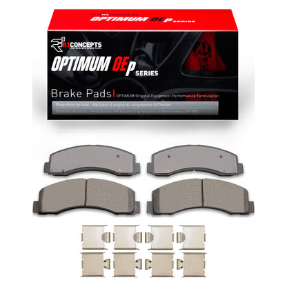 R1 Optimum OE Pads & Hardware Kit | Ford F-150 (09-20) 4WD (2551-2087-01)