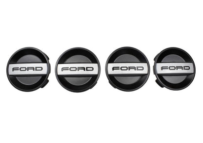 Ford Racing 17-22 Raptor/Ranger Wheel Center Cap Set | Ford Ranger (19-26) (M-1096K-RA)