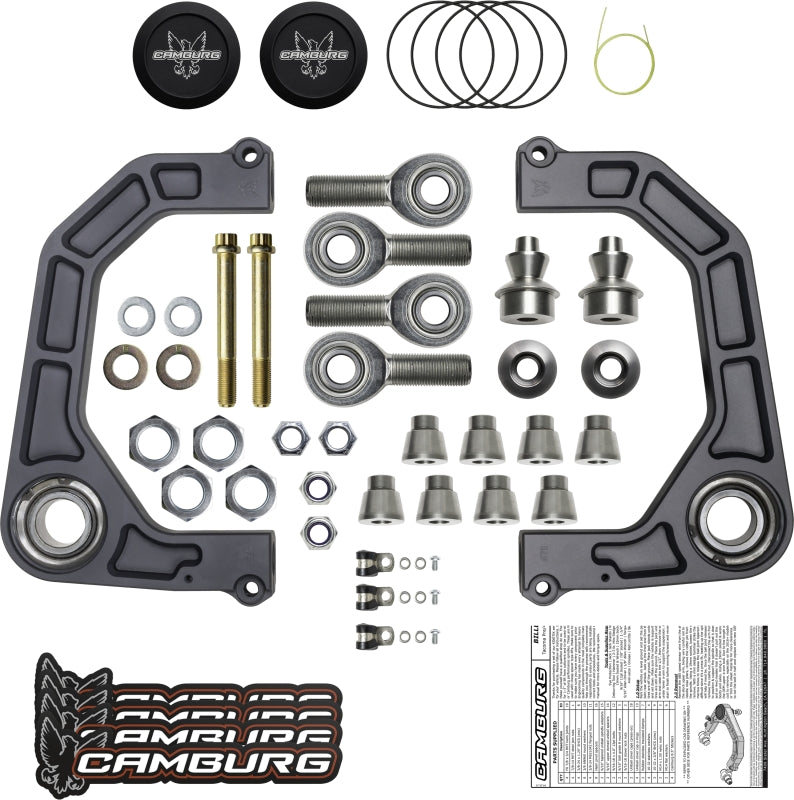 Camburg KINETIK V2 Billet Uniball Upper Arms | Toyota 4Runner / Tacoma (06-24)