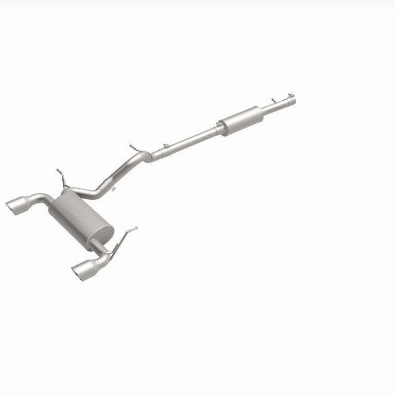 MagnaFlow Cat-Back Exhaust Black Tips (REAR): Jeep Wrangler 2012-2017 3.6L V6