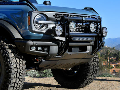 aFe Terra Guard Bull Bar w/ RIGID Lights | Ford Bronco (21-26) (79-27023L)