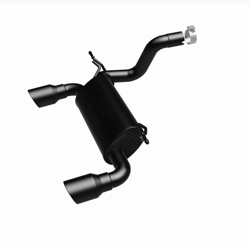 MagnaFlow Street Series Axle-Back Perf Exhaust Dual Black Tips (REAR): Jeep Wrangler JL 2018-2024 2.0/3.6L