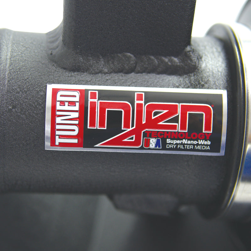 Injen Wrinkle Black Short Ram Intake | Ford Fiesta ST (08-19) 1.6L Turbo (SP9018WB)