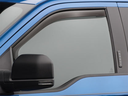 WeatherTech Dark Smoke Front Side Window Deflectors | Ford F-250/350/450/550 (15+)