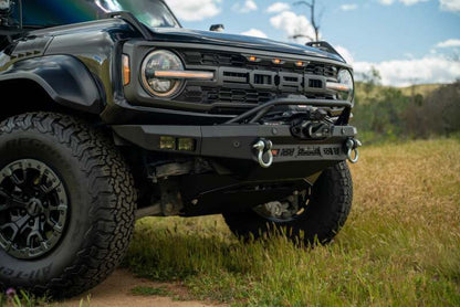 DV8 Offroad 2022+ Ford Bronco Raptor Spec Series Winch Front Bumper | Ford Bronco (21-26) (FBFR-01)