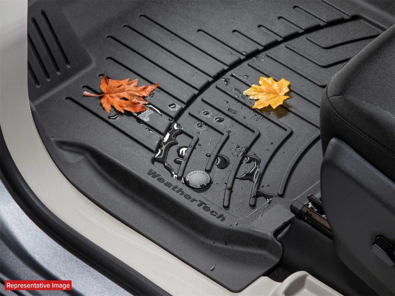 WeatherTech FloorLiner HP Front Floor Mats (Black): Ram 1500 2019 - 2024 (Quad & Crew Cab)