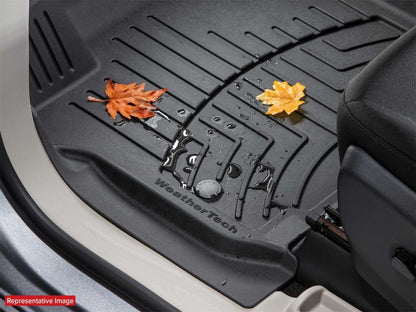 WeatherTech FloorLiner HP Front Floor Mats (Black): Ram 1500 2019 - 2024 (Quad & Crew Cab)