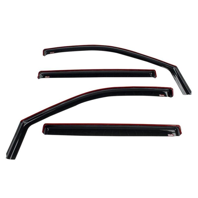 Westin In-Channel Wind Deflector | Chevrolet Silverado / GMC Sierra Crew Cab (19-21) Smoke (72-39429)