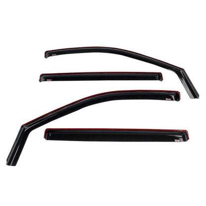 Westin In-Channel Wind Deflector | Chevrolet Silverado / GMC Sierra Crew Cab (19-21) Smoke (72-39429)