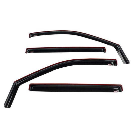Westin In-Channel Wind Deflector | Chevrolet Silverado / GMC Sierra Crew Cab (19-21) Smoke (72-39429)
