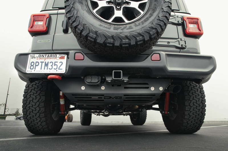 DV8 Offroad Rear Diff Skid Plate (REAR): Jeep Wrangler JL 2020-2022