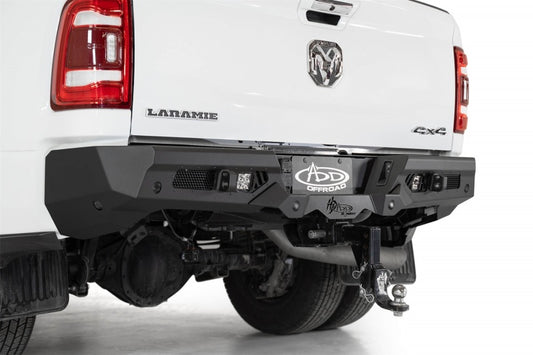 Addictive Desert Designs Bomber HD Rear Bumper: Fits RAM 2500/3500 2019-2026
