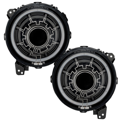 Oracle Lighting Oculus Bi-LED Projector Headlights: Jeep Wrangler (18-24) / Gladiator (20-24)