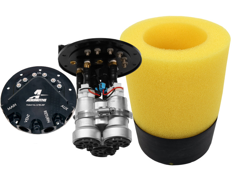 Aeromotive 05-18 Chevrolet Silverado / GMC Sierra 450 Triple Drop-In Phantom System | Chevrolet Silverado / GMC Sierra (05-18, 19-26) (18364)