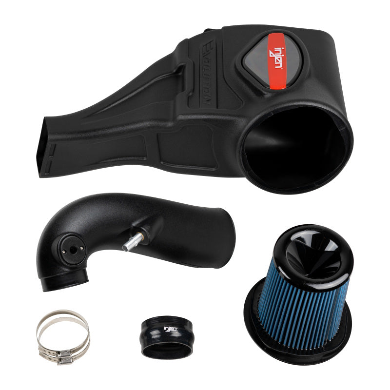 Injen EVO Evolution Cold Air Intake System Dry Filter (INLET): RAM 1500 2019-2024 5.7L VVT HEMI