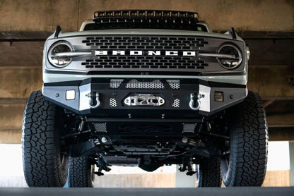 DV8 Offroad Front Bumper Winch Capable | Ford Bronco (21-26) (FBBR-01)