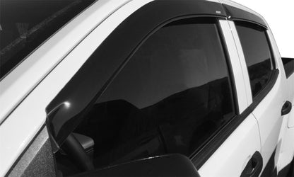 Husky Liners 19-25 RAM 1500 Mega Cab (Inc. TRX) In-Channel Mount Ventvisor Low Profile (4pc) - Smoke