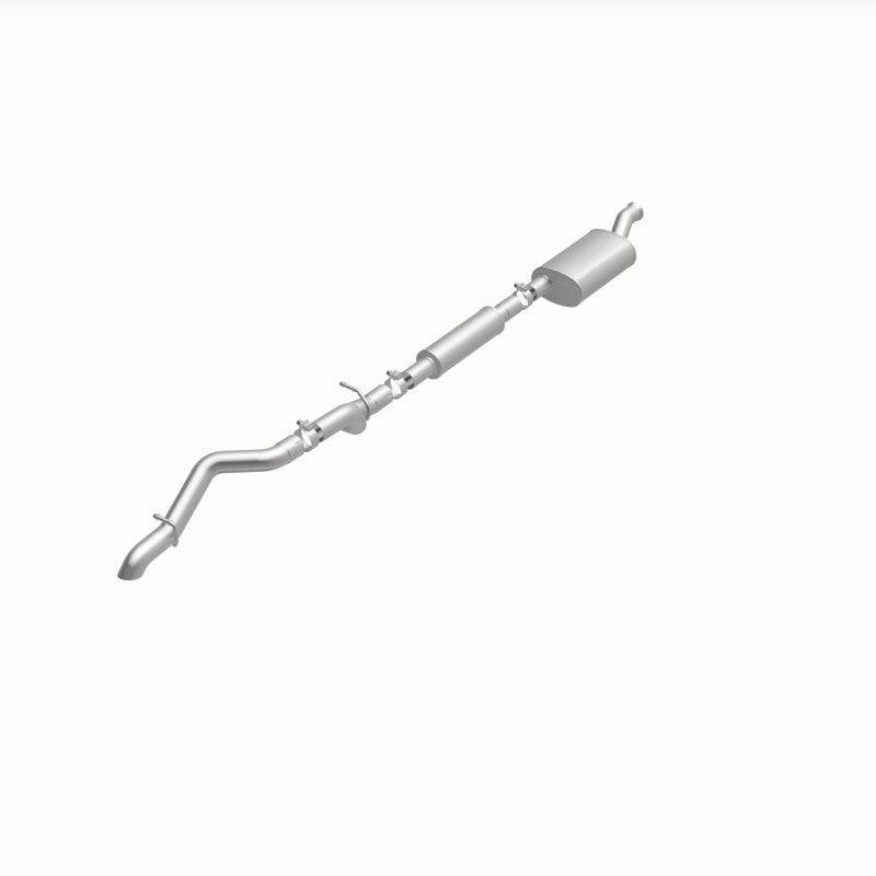 MagnaFlow Overland Cat-Back Perf Exhaust No-Tip Exit (REAR): Jeep Wrangler JL/JK 18-25 3.6L V6