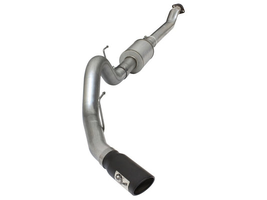 aFe 4in Aluminized Steel Cat-Back Exhaust | Ford F-150 V6 3.5L (15) (49-03069-B)