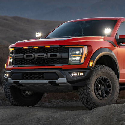 Baja Designs 21+ / 22+ Ford Raptor / Bronco S2 SAE Pro Fog Pocket Light Kit | Ford Bronco (21-26) (448181)