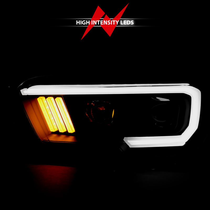 ANZO Projector Headlights | Toyota Tacoma (16-17, 20-23) (111379)