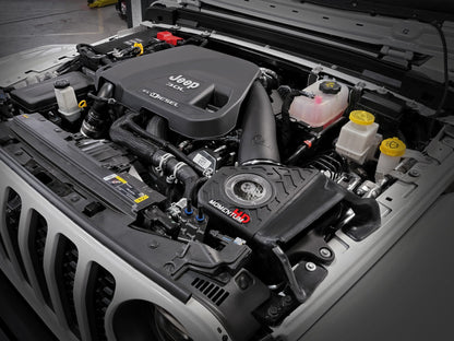 aFe Momentum HD Cold Air Intake (w/Pro DRY S Filter): Jeep Gladiator 3.0L EcoDiesel / Wrangler 3.0L EcoDiesel (20-23)