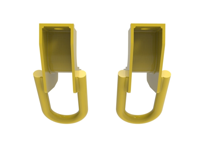 aFe Front Tow Hook Yellow | Toyota Tundra 2022 V6-3.5L (450-72T001-Y)