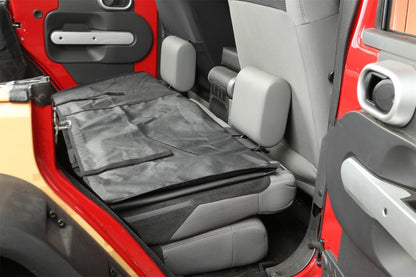 Rugged Ridge C3 Rear Cargo Cover Without Subwoofer: Fits Most Jeep Wrangler Models (2007-2018)