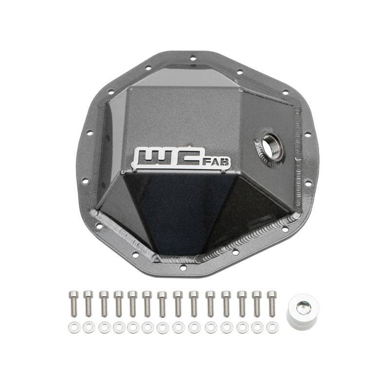 Wehrli Gloss White Rear Differential Cover: Ram 2500 / Ram 3500 2019-2024