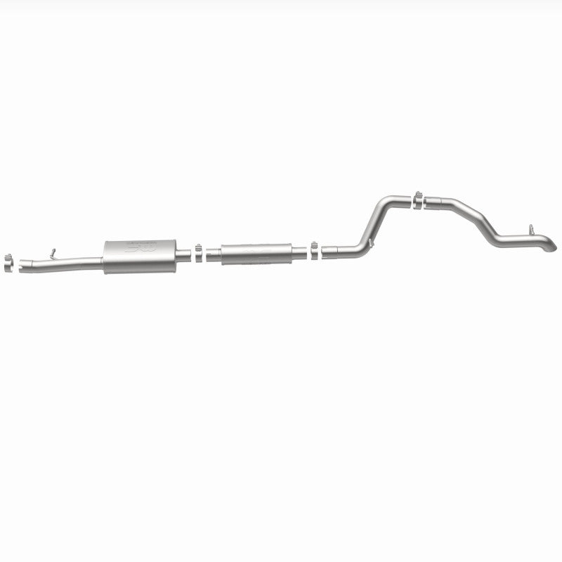 Magnaflow Overland Series Cat-Back Exhaust (REAR): Jeep Wrangler Unlimited JK 2012-2018 3.6L
