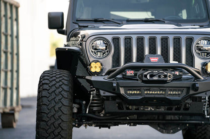 DV8 Offroad Spec Series Front Bumper: Fits Most Jeep Wrangler / Gladiator Models (2018-2026)