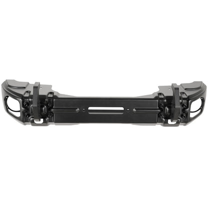 Rugged Ridge Arcus Front Bumper Set w/ Tray & Hooks: Jeep Wrangler (07-18) - Satin Black