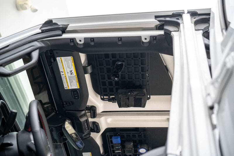 DV8 Offroad Roof Mount for 15in x 12in Molle Panel | Jeep Wrangler JL (MPJL-11)