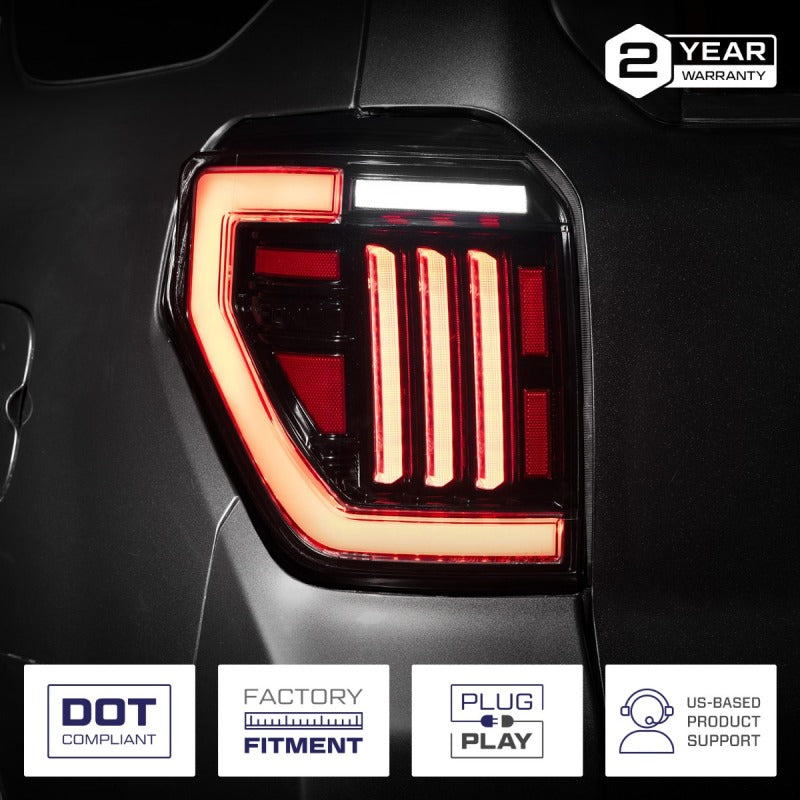 FORM Lighting Smoked LED Tail Lights | Toyota 4Runner (10-24) (FL0105)