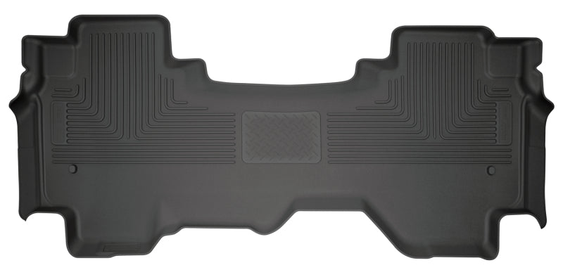 Husky Liners Black WeatherBeater Floor Liners (REAR): Ram 1500 2019-2025