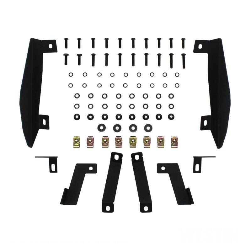 Westin Textured Black Inner Fenders (FRONT): Jeep Wrangler JK 2007-2018