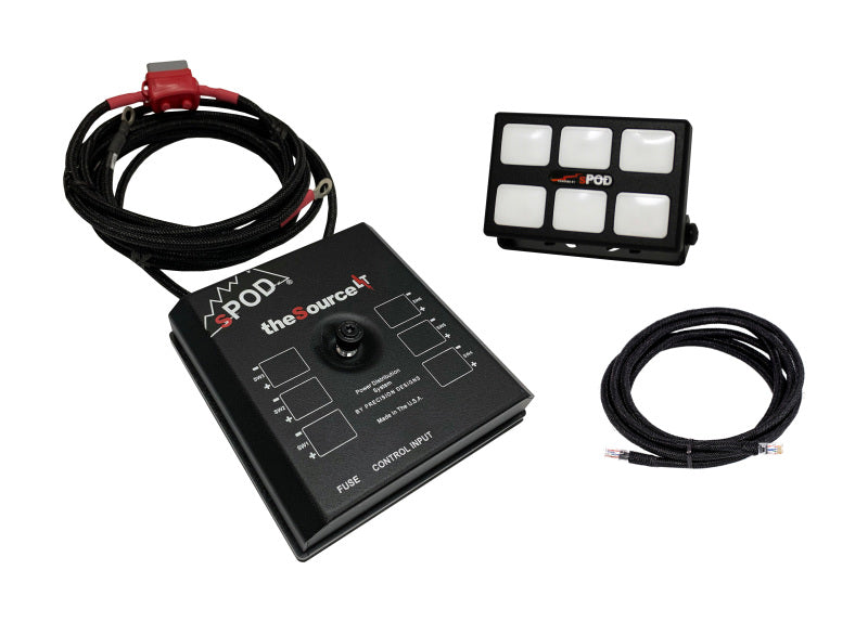 SPOD SourceLT Mini6 for Jeep Wrangler JK 2007-2018