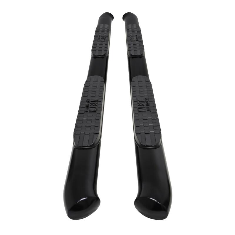 Westin Black PRO TRAXX 4 Oval Nerf Step Bars: Jeep Gladiator 2020-2024