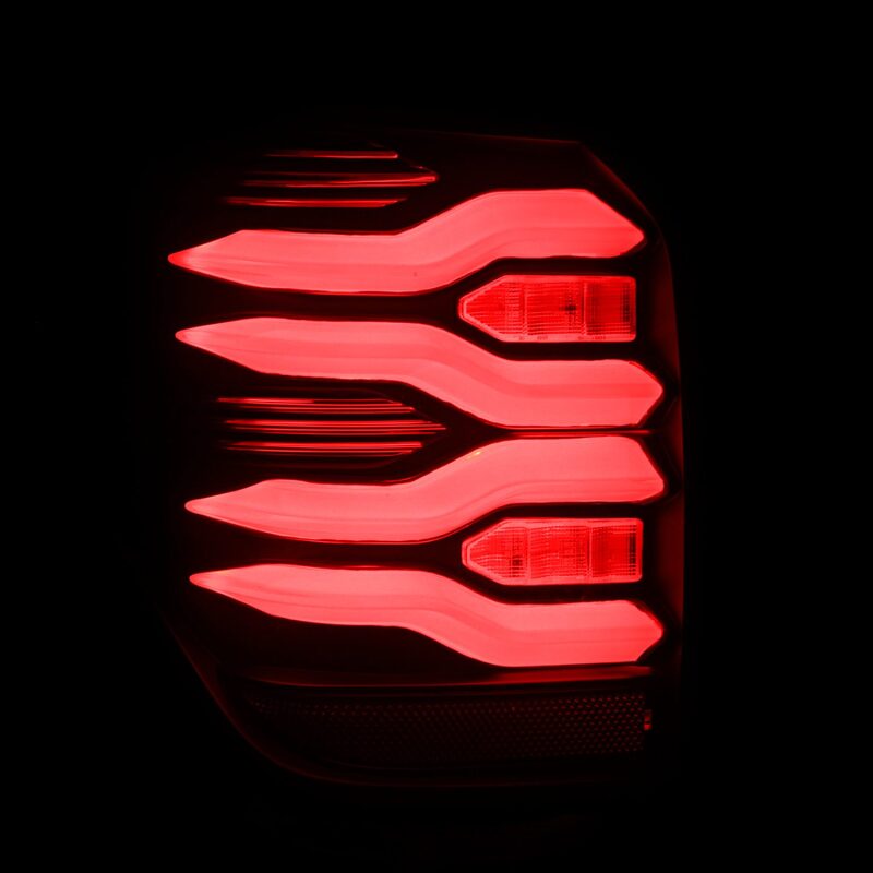 AlphaRex LUXX-Series LED Tail Lights Black-Red w/ Activ Light/Seq | Toyota 4Runner (10-24) (690050)