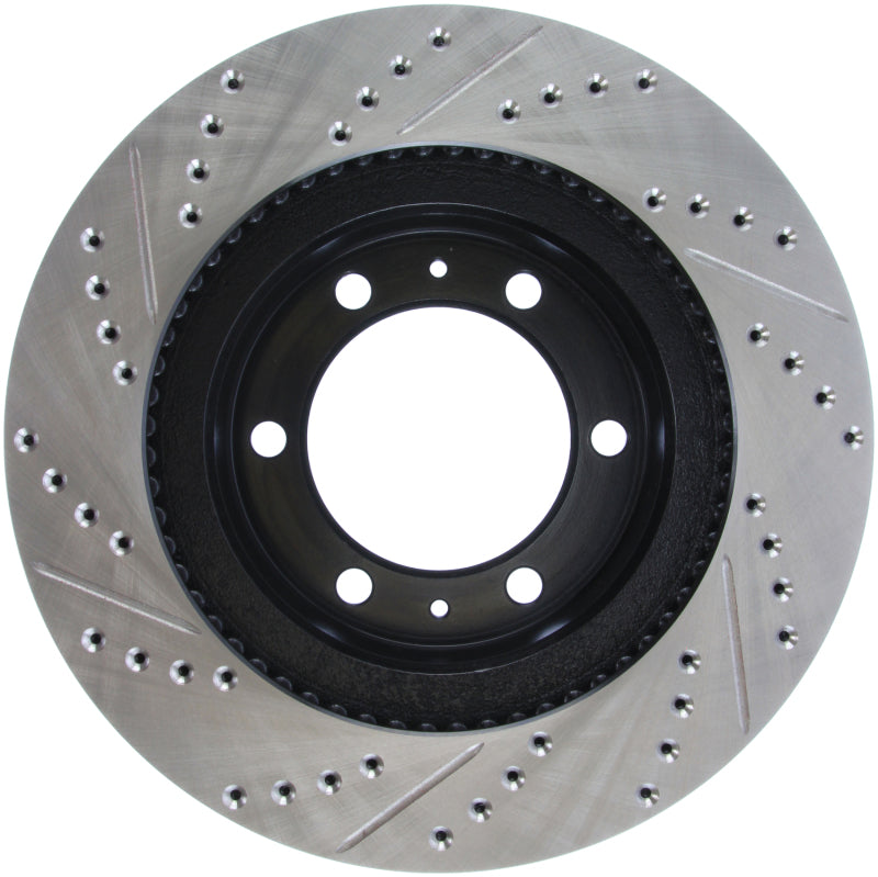 Stoptech SportStop 319mm Disc Rotors | Toyota 4Runner (03-05, 06-09), Tacoma (05-08, 09-11, 12-15, 16-19) (127.44129L)