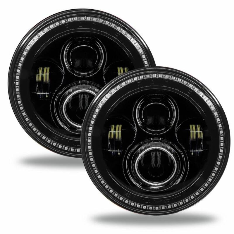 ORACLE Lighting High Powered LED Headlights (PAIR): Jeep Wrangler (18-24) / Gladiator (20-24)
