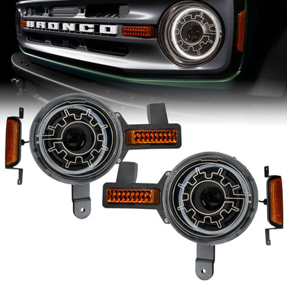 Oracle Heated Bi-LED Headlights | Ford Bronco (21-26) (5886-111)