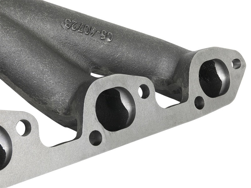 aFe BladeRunner Ported Ductile Iron Exhaust Manifolds (FRONT): Jeep Wrangler JK 2007-2011 3.8L