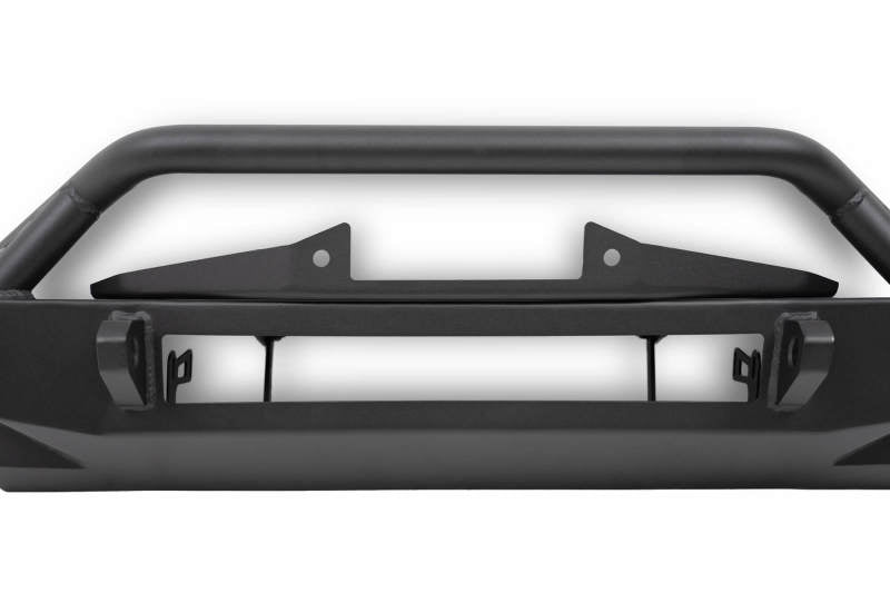 DV8 Offroad FS-1 Series Stubby Front Bumper: Jeep Gladiator / Wrangler (18-26) - Black Powder Coat