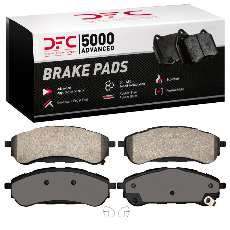 DFC 19-23 Ford Ranger Rear 5000 Advanced Ceramic Brake Pads | Ford Ranger (19-26) (1551-2208-00)