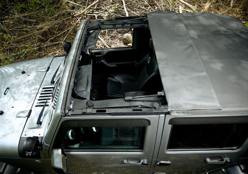 Rampage Trailview Tonneau Top | Jeep Wrangler JK (07-18) (990135)